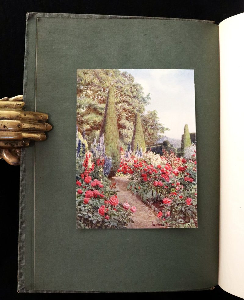 1914 Scarce Gardening Book - ROSES AND ROSE GARDENS by Walter P. Wright. Illustrated.