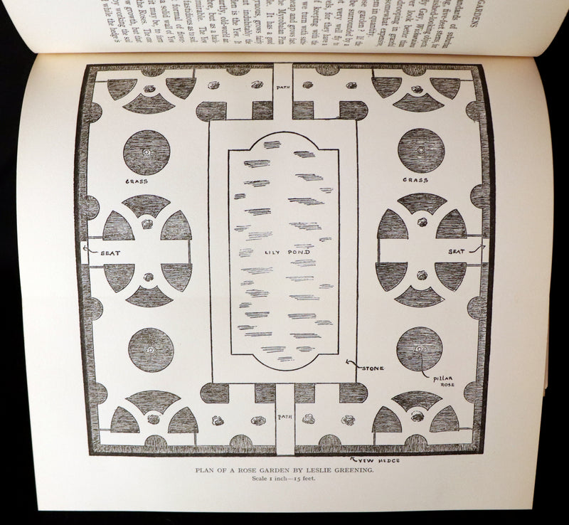 1914 Scarce Gardening Book - ROSES AND ROSE GARDENS by Walter P. Wright. Illustrated.