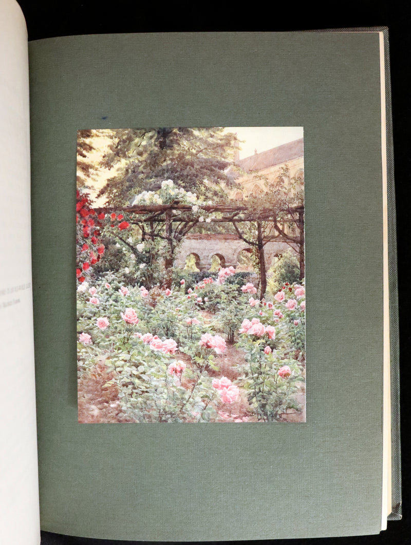 1914 Scarce Gardening Book - ROSES AND ROSE GARDENS by Walter P. Wright. Illustrated.