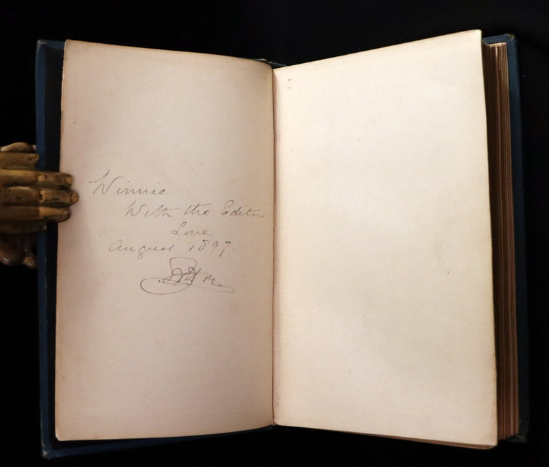 1892 Scarce Victorian Book - Fifty-Two Fairy Tales signed by Alfred Henry Miles. Illustrated.