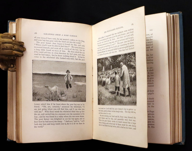 1892 Scarce Victorian Book - Fifty-Two Fairy Tales signed by Alfred Henry Miles. Illustrated.