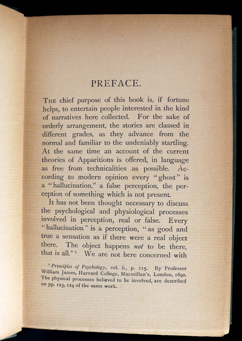 1897 Scarce First Edition - THE BOOK OF DREAMS AND GHOSTS by Andrew Lang.