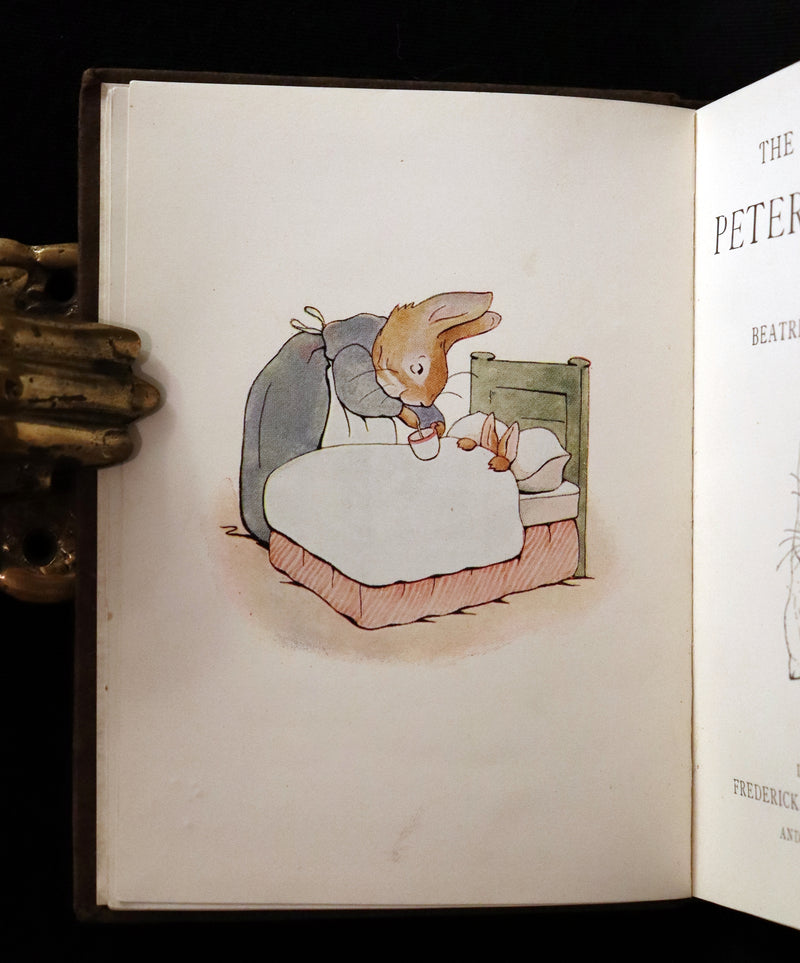 1904 Rare early Edition - THE TALE OF PETER RABBIT illustrated by Beatrix Potter.