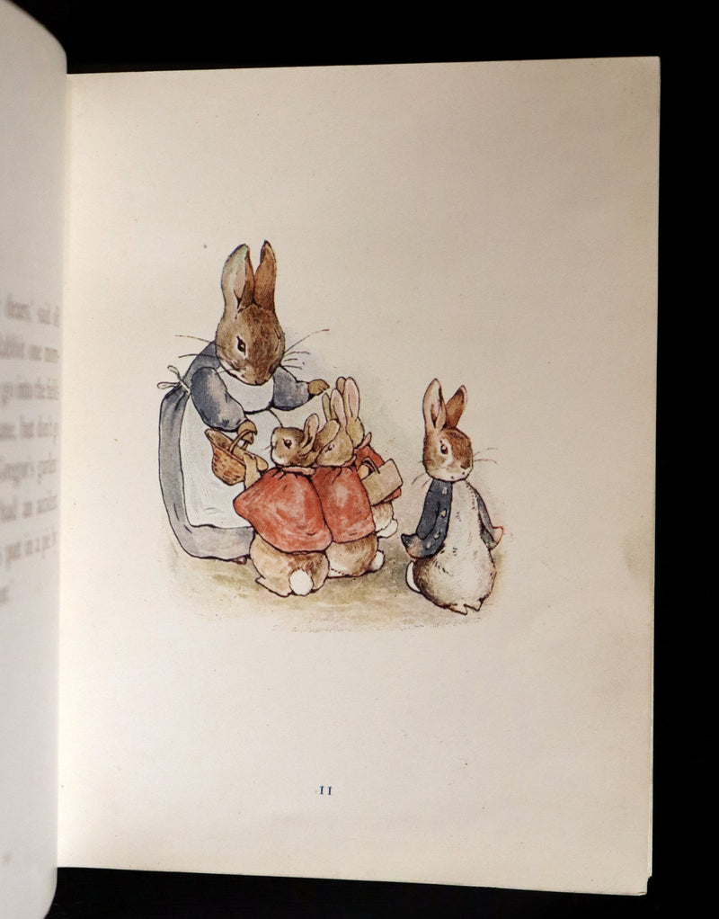 1904 Rare early Edition - THE TALE OF PETER RABBIT illustrated by Beatrix Potter.