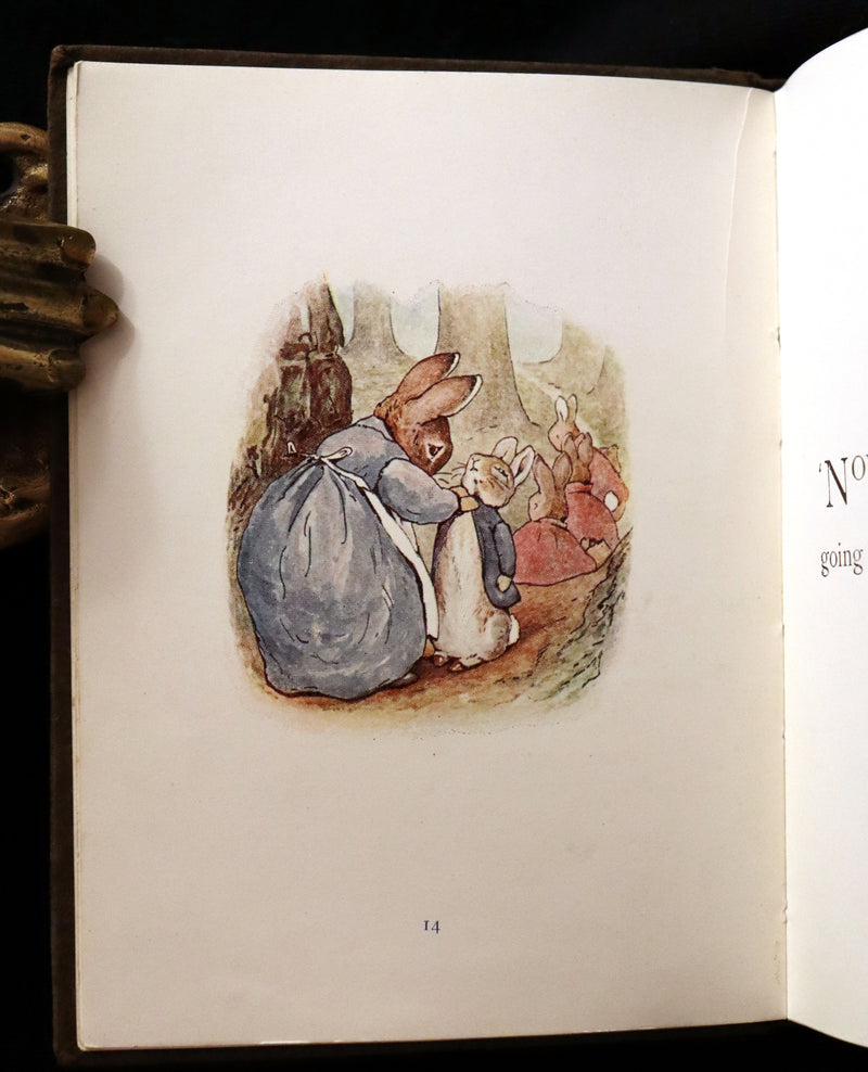 1904 Rare early Edition - THE TALE OF PETER RABBIT illustrated by Beatrix Potter.