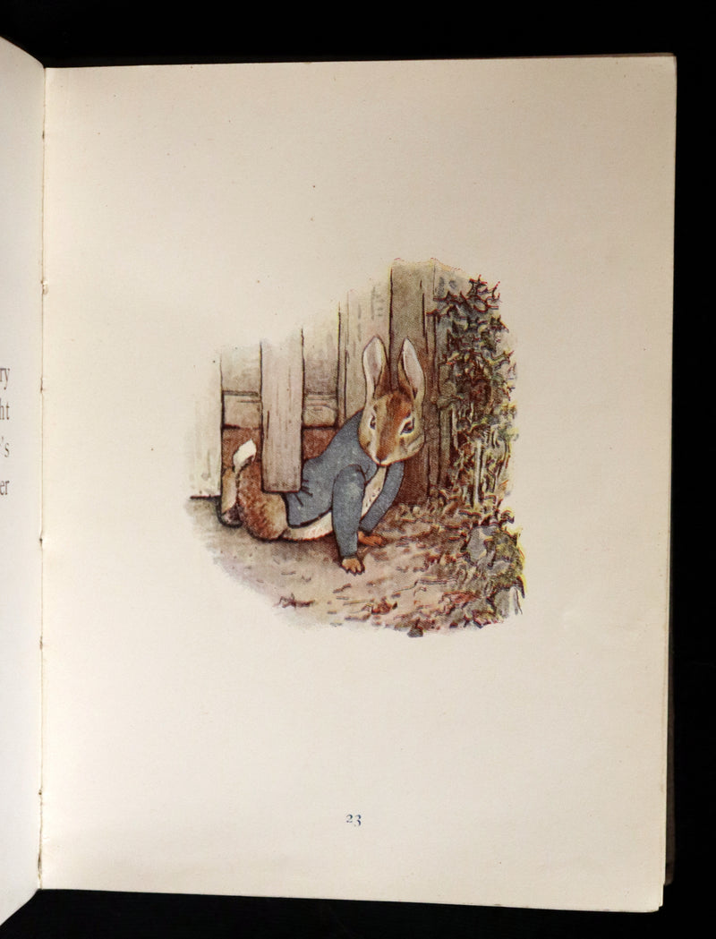 1904 Rare early Edition - THE TALE OF PETER RABBIT illustrated by Beatrix Potter.
