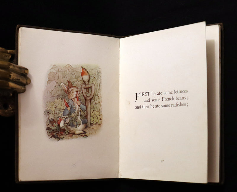 1904 Rare early Edition - THE TALE OF PETER RABBIT illustrated by Beatrix Potter.