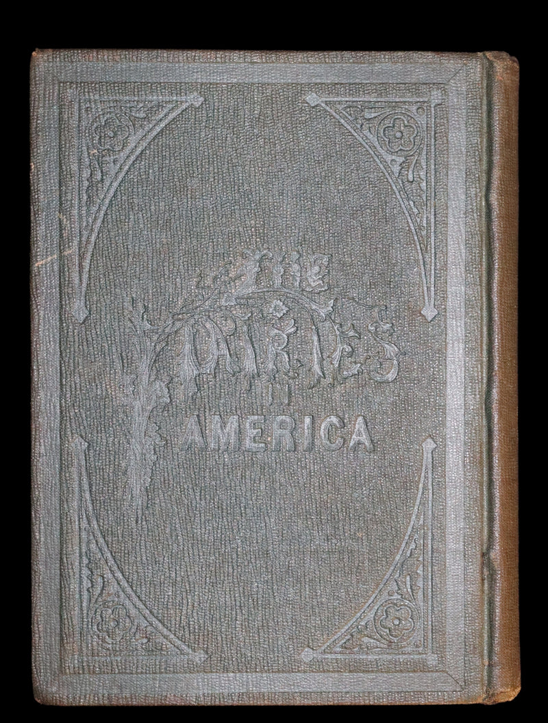 1859 Scarce Book - The FAIRIES IN AMERICA by Spencer W. Cone. Illustrated.