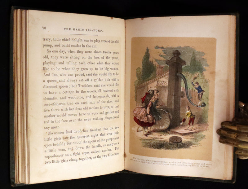 1859 Scarce Book - The FAIRIES IN AMERICA by Spencer W. Cone. Illustrated.