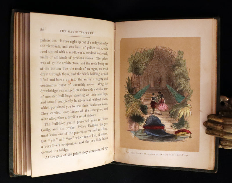 1859 Scarce Book - The FAIRIES IN AMERICA by Spencer W. Cone. Illustrated.