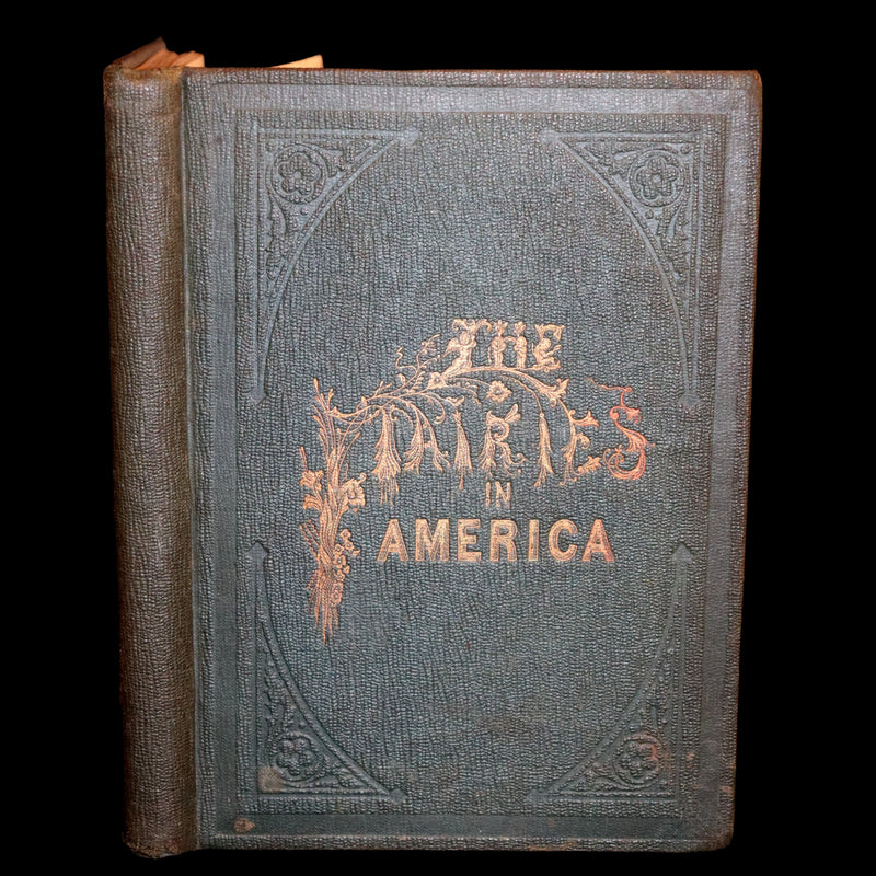 1859 Scarce Book - The FAIRIES IN AMERICA by Spencer W. Cone. Illustrated.