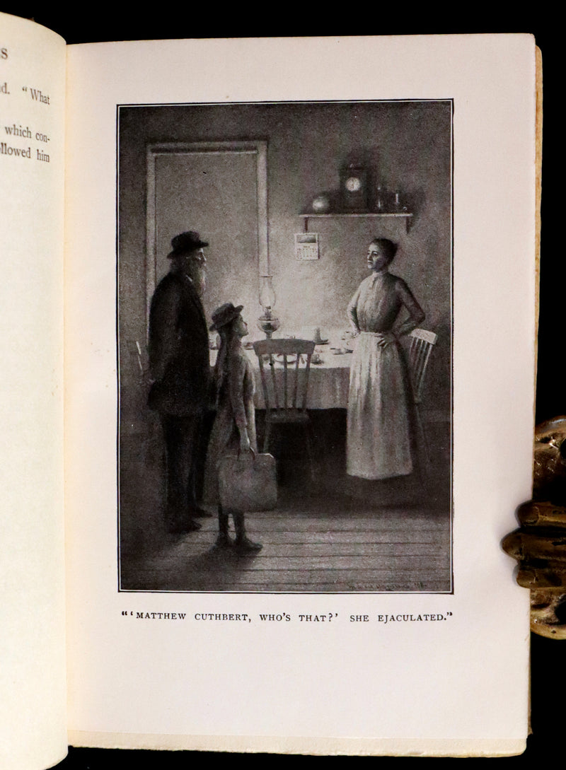 1910 Rare Early Edition - ANNE OF GREEN GABLES by Lucy Maud Montgomery. Illustrated.