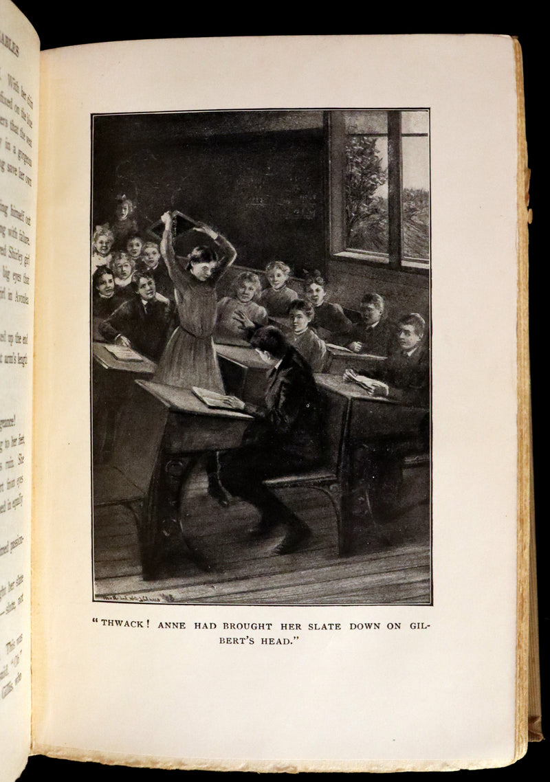1910 Rare Early Edition - ANNE OF GREEN GABLES by Lucy Maud Montgomery. Illustrated.