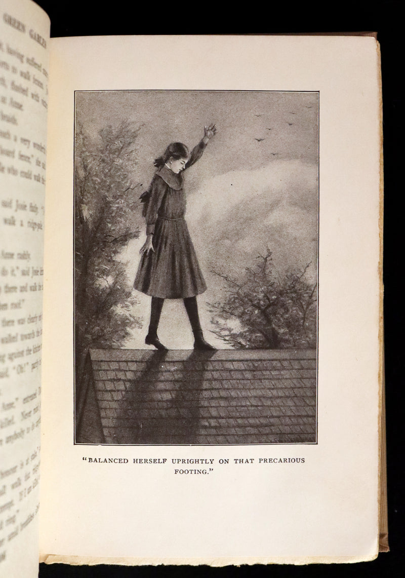 1910 Rare Early Edition - ANNE OF GREEN GABLES by Lucy Maud Montgomery. Illustrated.