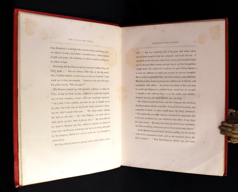 1881 Rare First Edition - The Star of the Fairies by Mrs C. W. Elphinstone Hope, illustrated by John Laurent.