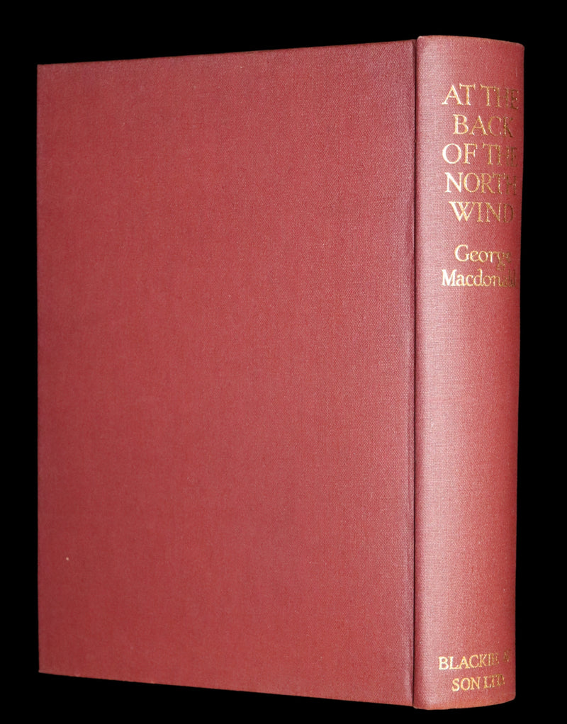 1925 Rare Book - AT THE BACK OF THE NORTH WIND by George MacDonald.