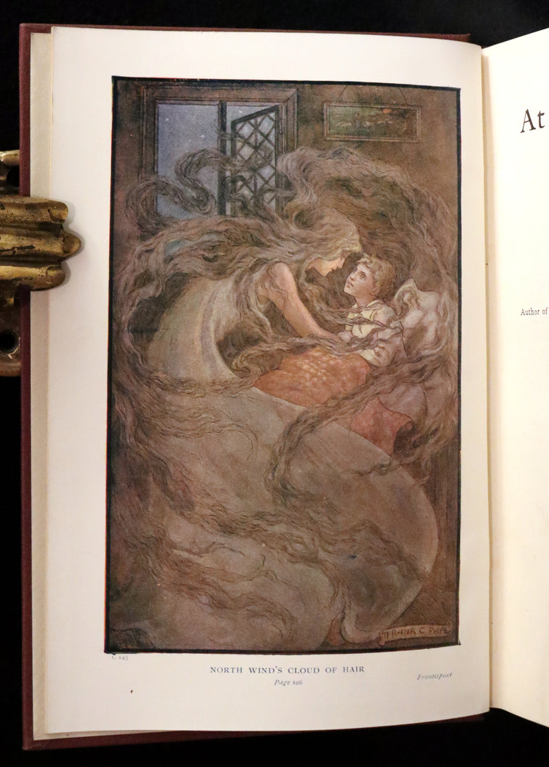 1925 Rare Book - AT THE BACK OF THE NORTH WIND by George MacDonald.