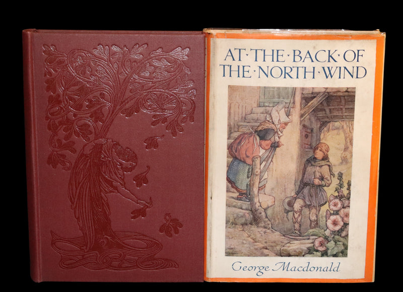 1925 Rare Book - AT THE BACK OF THE NORTH WIND by George MacDonald.