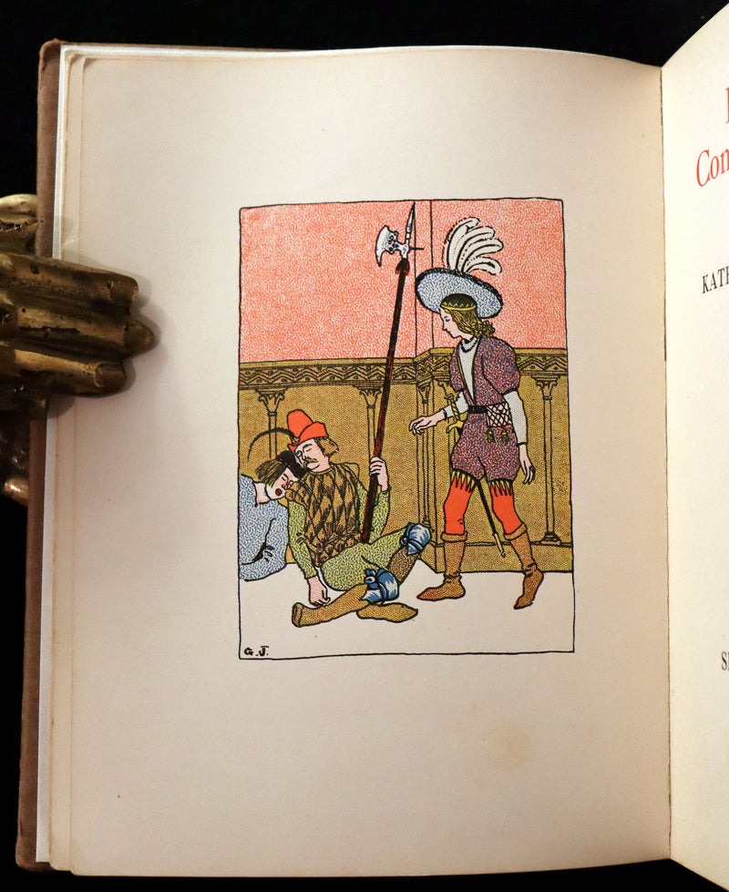 1910 Rare French Book - GRIMM's Fairy Tales - Recueil De Contes De Grimm illustrated by Gilbert James.