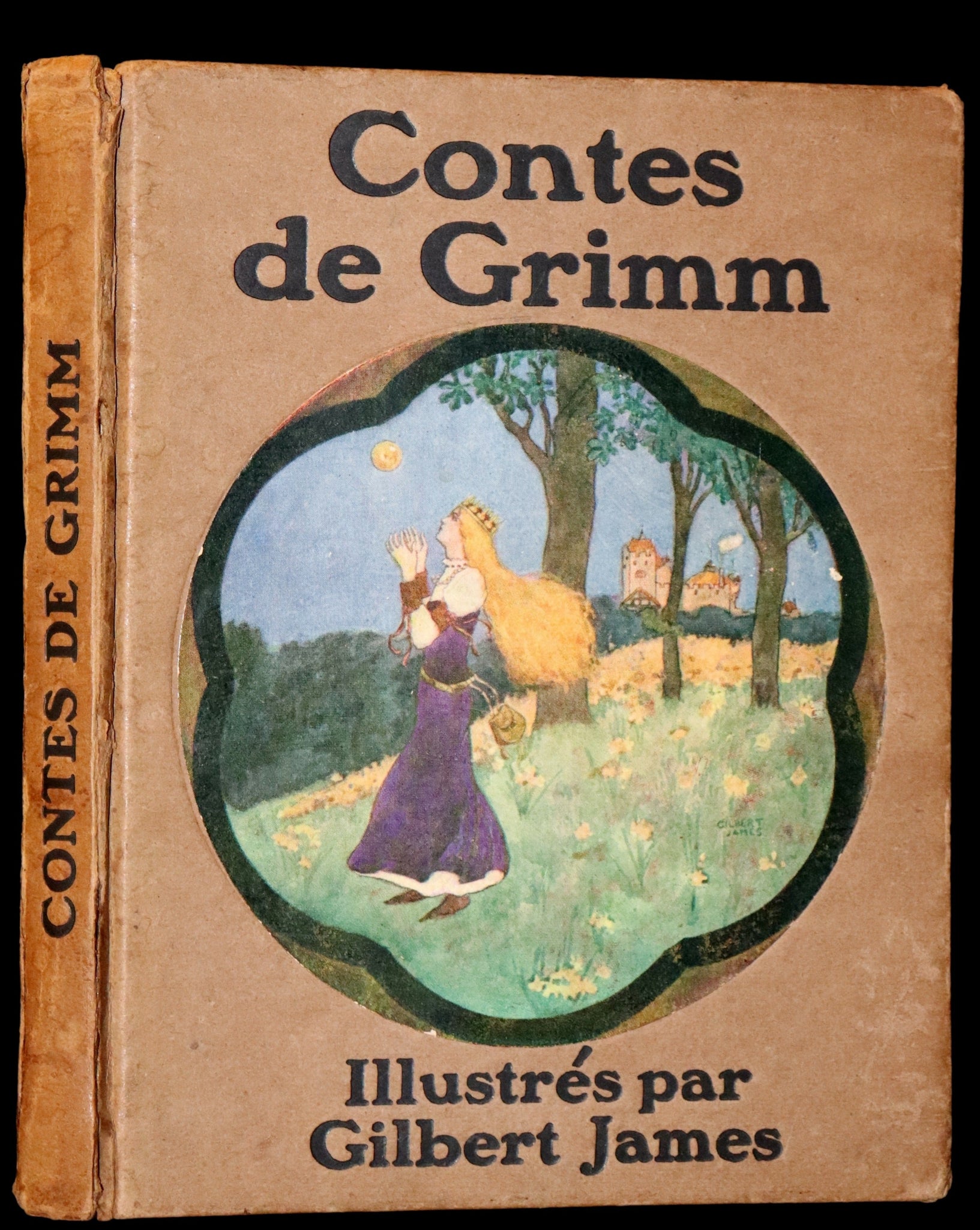 1910 Rare French Book - GRIMM's Fairy Tales - Recueil De Contes De Grimm illustrated by Gilbert James.