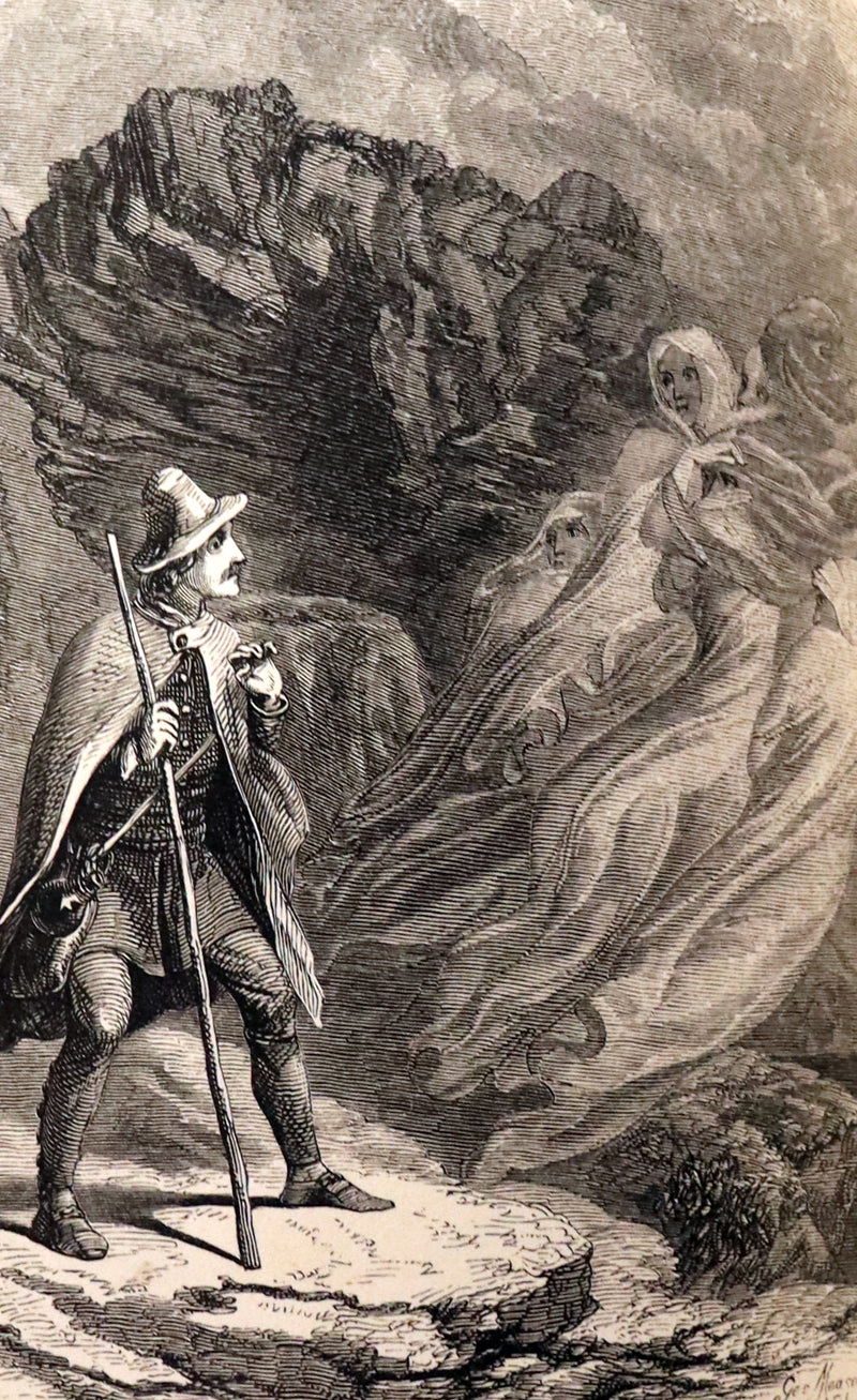 1852 Rare Book - The Poetical Works of EDGAR ALLAN POE with a notice of his Life and Genius.