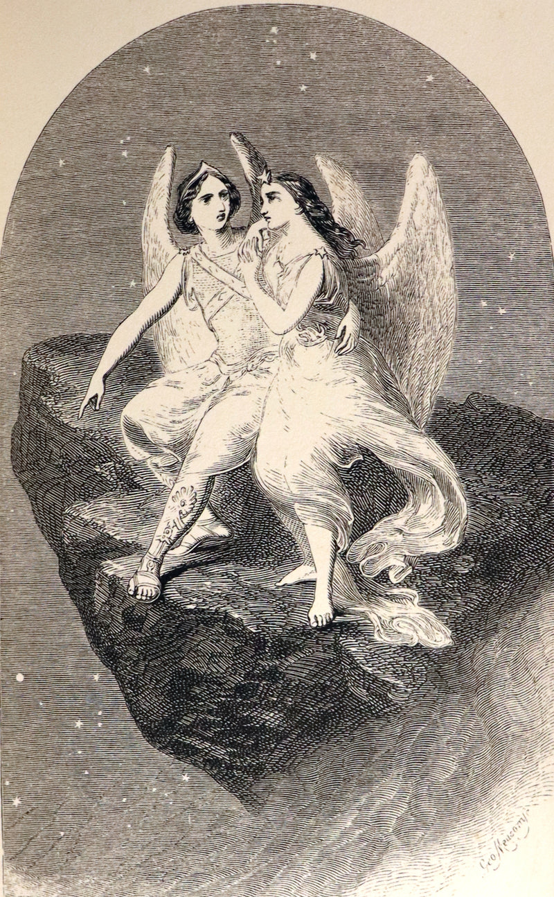 1852 Rare Book - The Poetical Works of EDGAR ALLAN POE with a notice of his Life and Genius.