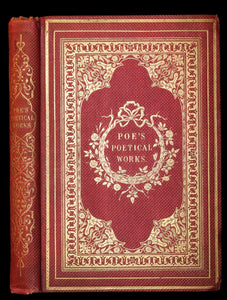 1852 Rare Book - The Poetical Works of EDGAR ALLAN POE with a notice of his Life and Genius.