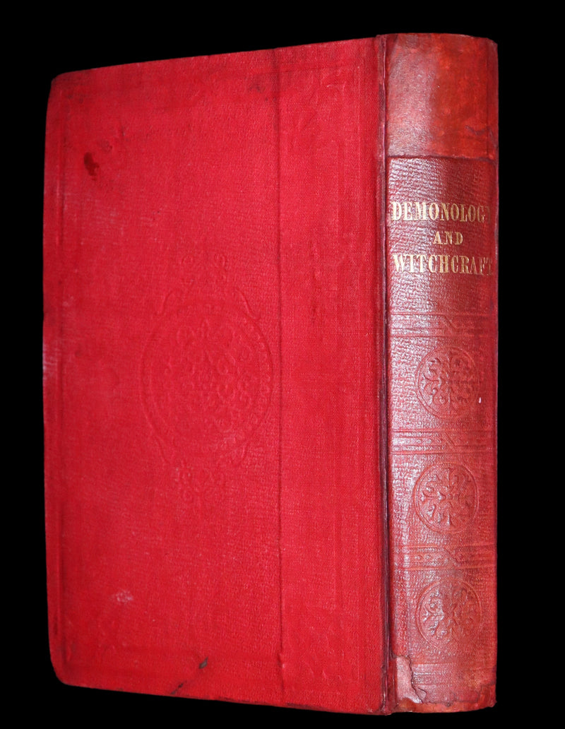 1831 Rare 2ndED Walter Scott - Letters on Demonology & Witchcraft - WITCHES & FAIRIES