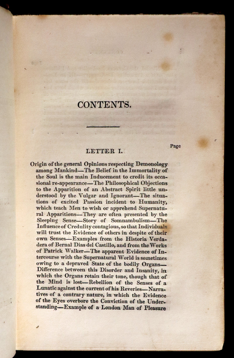 1831 Rare 2ndED Walter Scott - Letters on Demonology & Witchcraft - WITCHES & FAIRIES