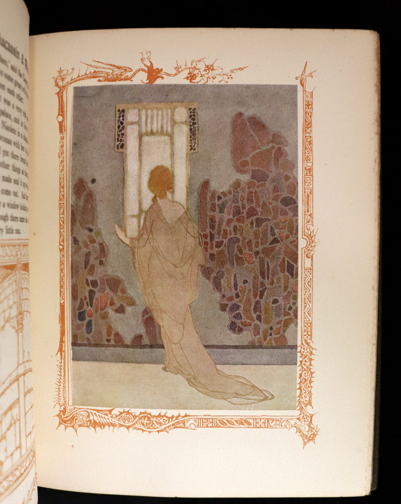 1917 Scarce Edition - Aucassin and Nicolete, Knighthood and Chivalry illustrated by Evelyn Paul.