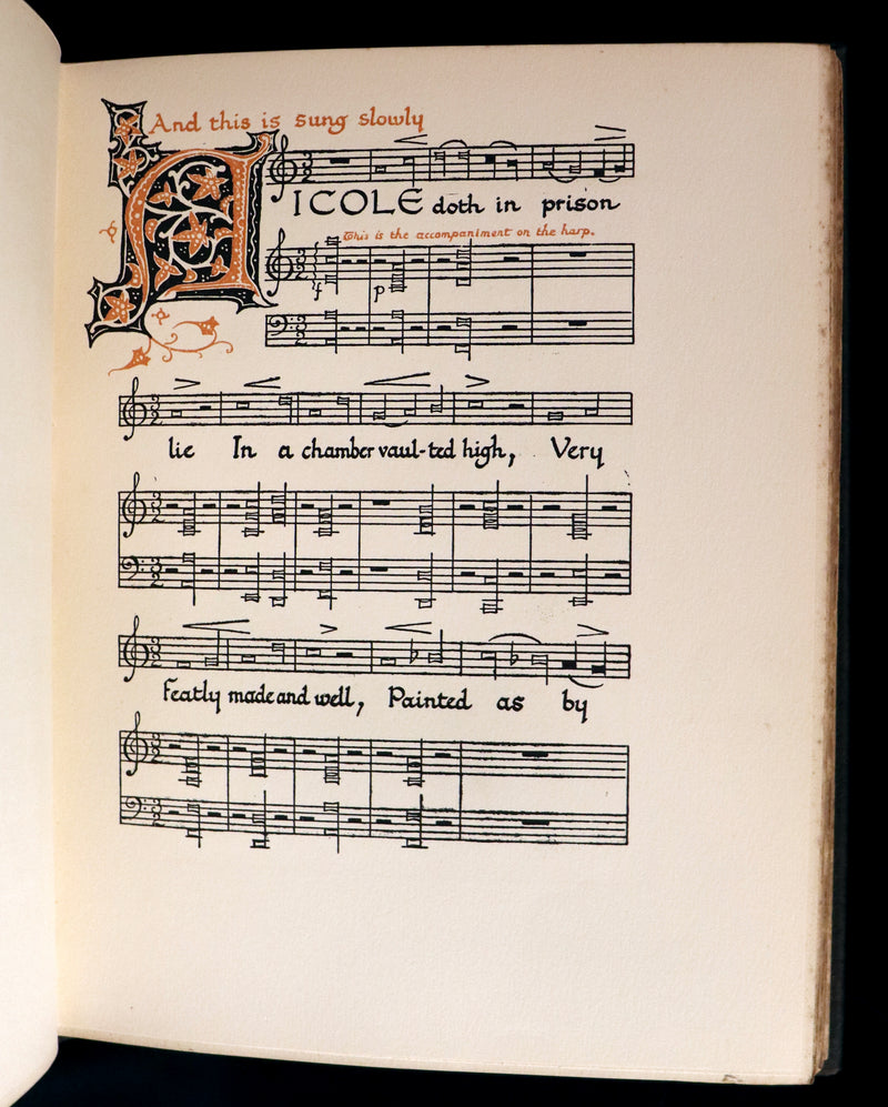 1917 Scarce Edition - Aucassin and Nicolete, Knighthood and Chivalry illustrated by Evelyn Paul.