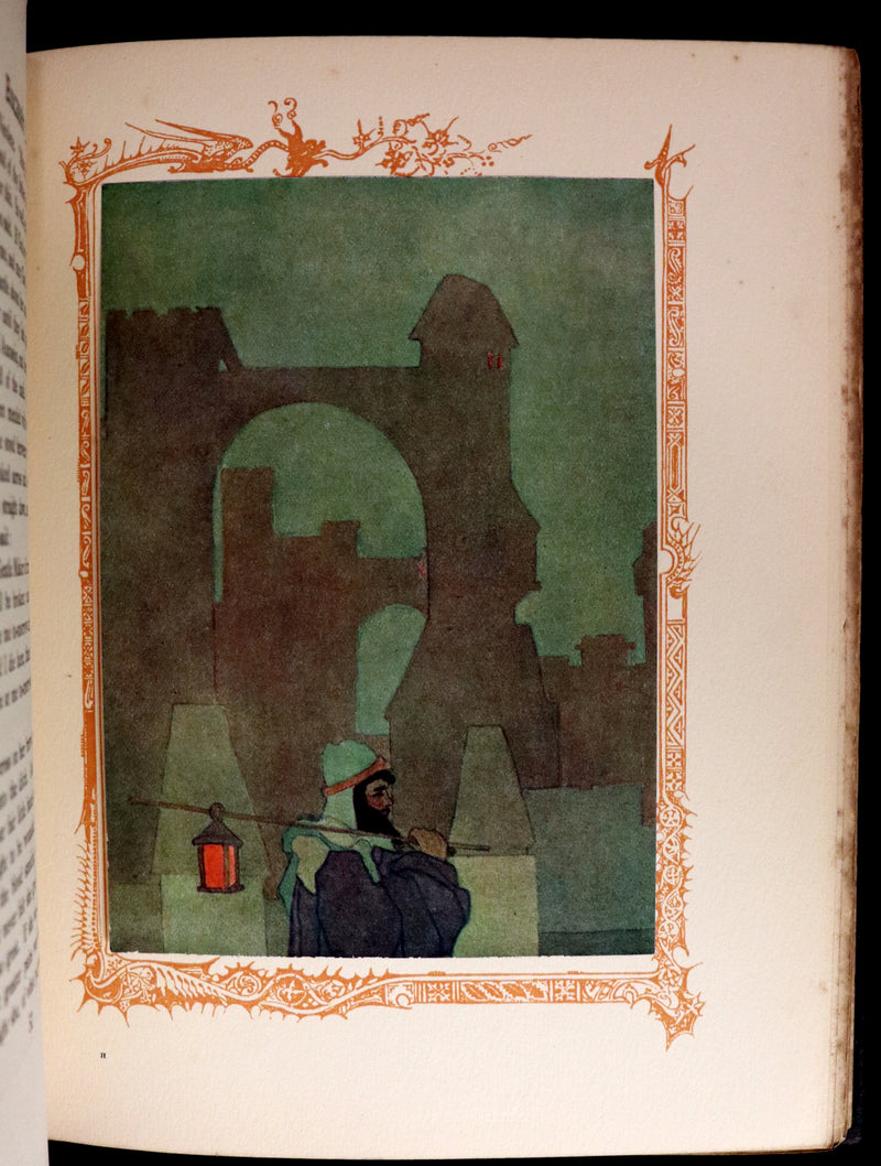 1917 Scarce Edition - Aucassin and Nicolete, Knighthood and Chivalry illustrated by Evelyn Paul.