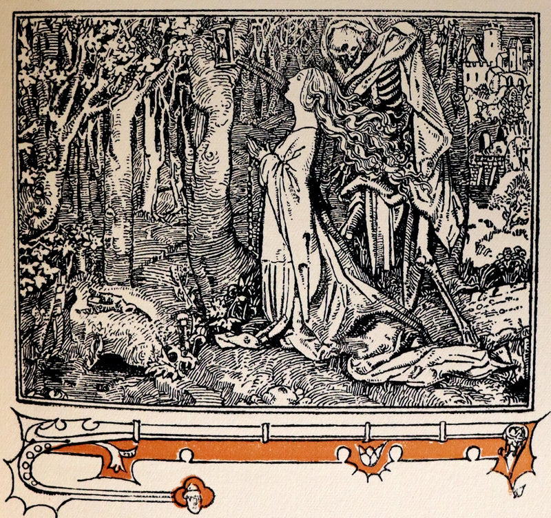 1917 Scarce Edition - Aucassin and Nicolete, Knighthood and Chivalry illustrated by Evelyn Paul.