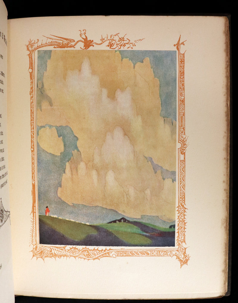 1917 Scarce Edition - Aucassin and Nicolete, Knighthood and Chivalry illustrated by Evelyn Paul.