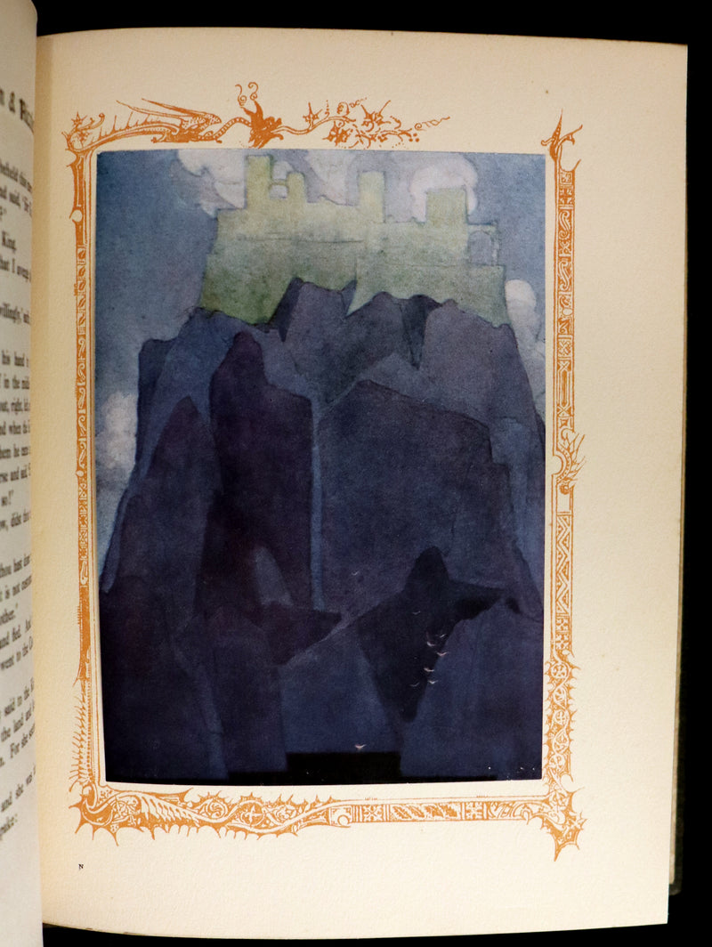 1917 Scarce Edition - Aucassin and Nicolete, Knighthood and Chivalry illustrated by Evelyn Paul.