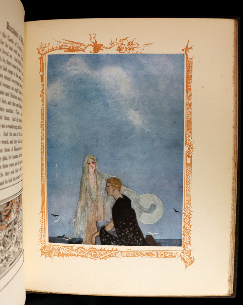 1917 Scarce Edition - Aucassin and Nicolete, Knighthood and Chivalry illustrated by Evelyn Paul.