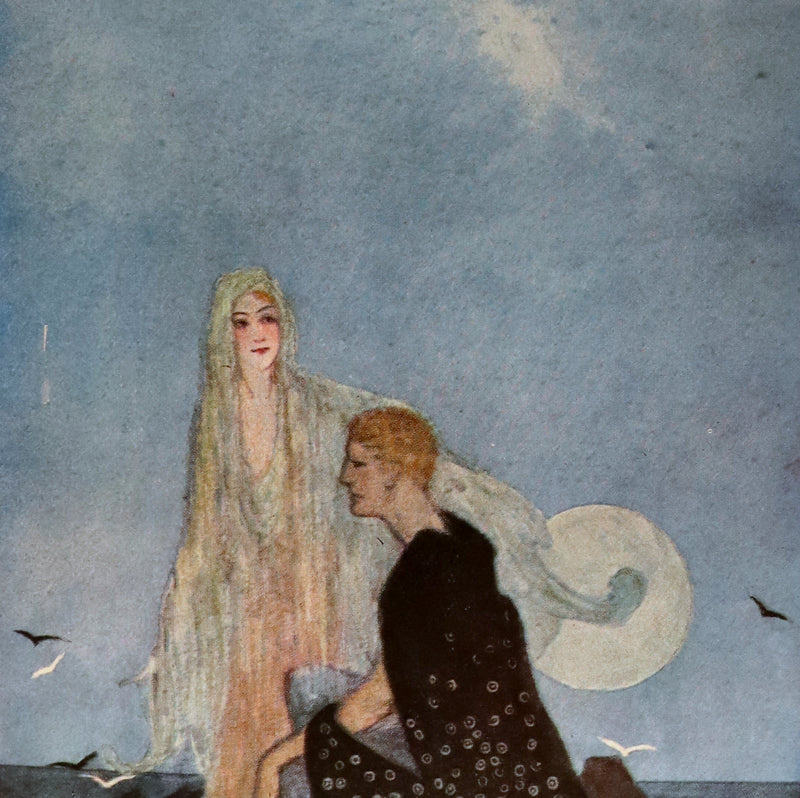 1917 Scarce Edition - Aucassin and Nicolete, Knighthood and Chivalry illustrated by Evelyn Paul.
