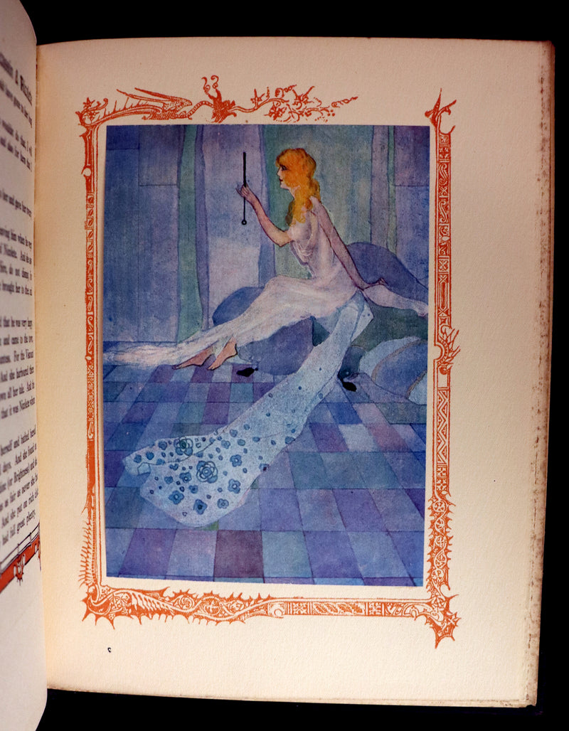 1917 Scarce Edition - Aucassin and Nicolete, Knighthood and Chivalry illustrated by Evelyn Paul.