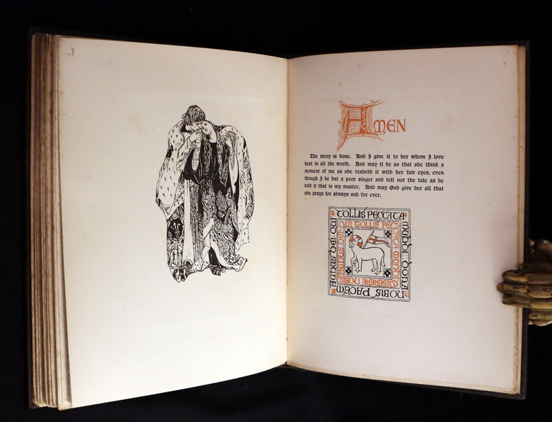 1917 Scarce Edition - Aucassin and Nicolete, Knighthood and Chivalry illustrated by Evelyn Paul.