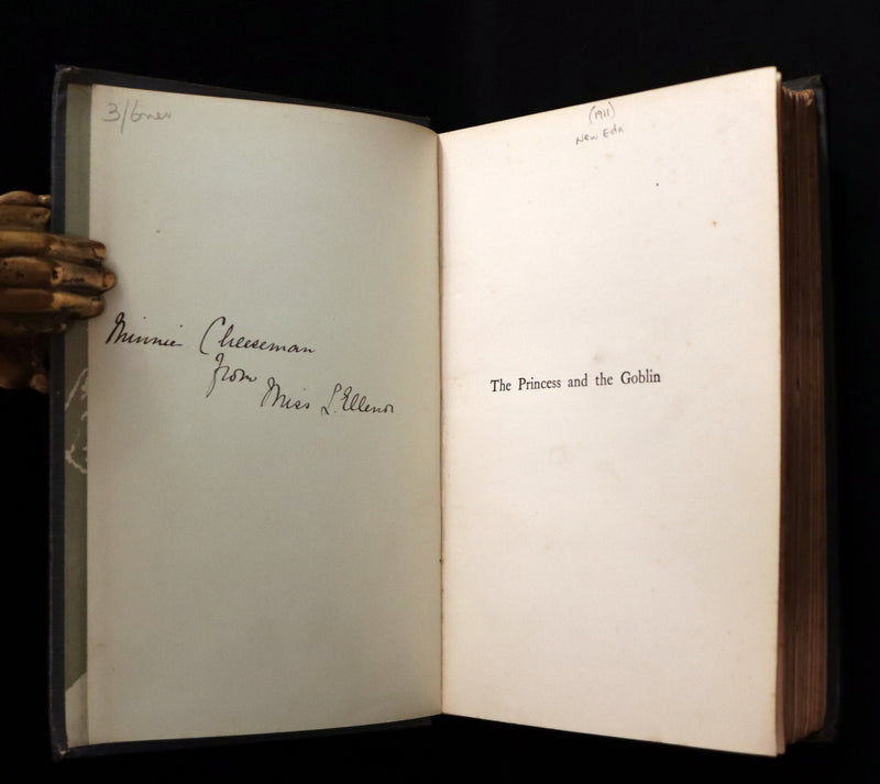1911 Rare Edition - The PRINCESS and the GOBLIN by George MacDonald. Illustrated.