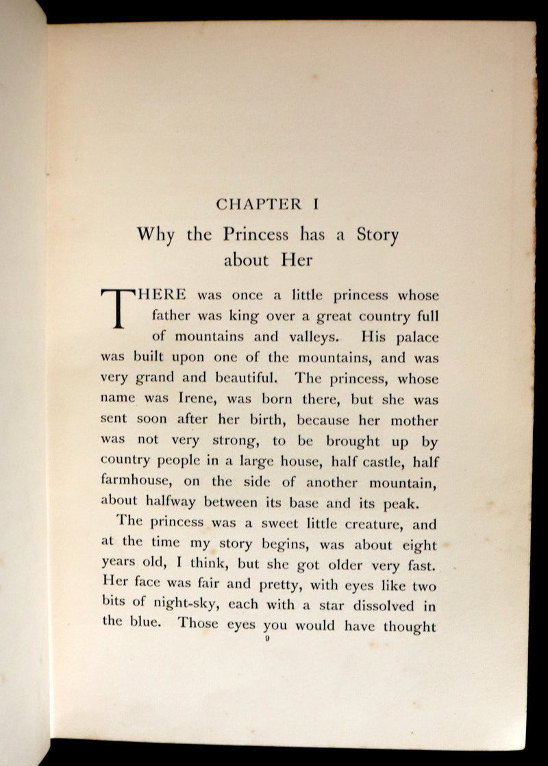 1911 Rare Edition - The PRINCESS and the GOBLIN by George MacDonald. Illustrated.
