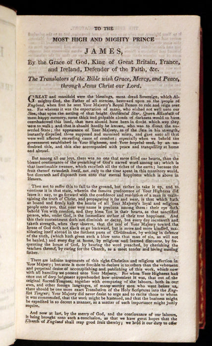 1814 Morocco Binding - THE HOLY BIBLE, Containing the Old Testament, and the New.