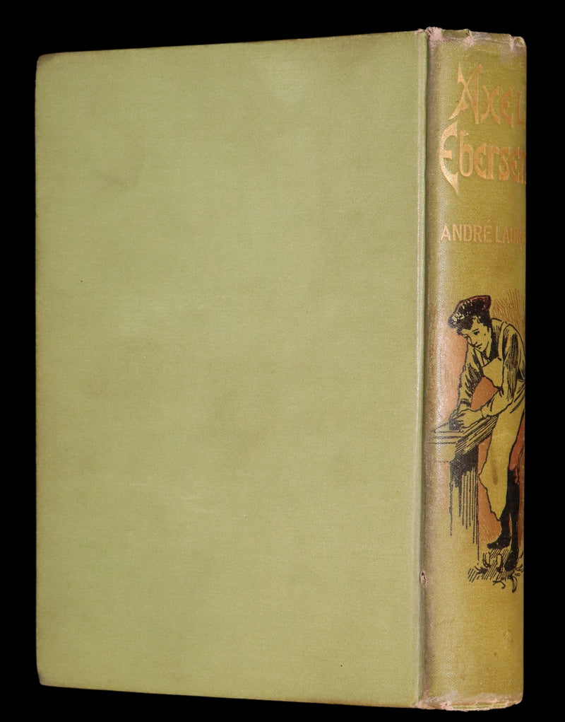 1893 Scarce 1st US Edition - AXEL EBERSEN, The Graduate of Upsala by Jules Verne collaborator, André Laurie.
