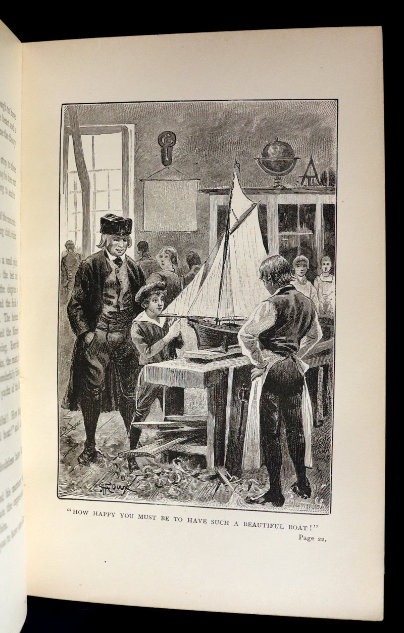 1893 Scarce 1st US Edition - AXEL EBERSEN, The Graduate of Upsala by Jules Verne collaborator, André Laurie.