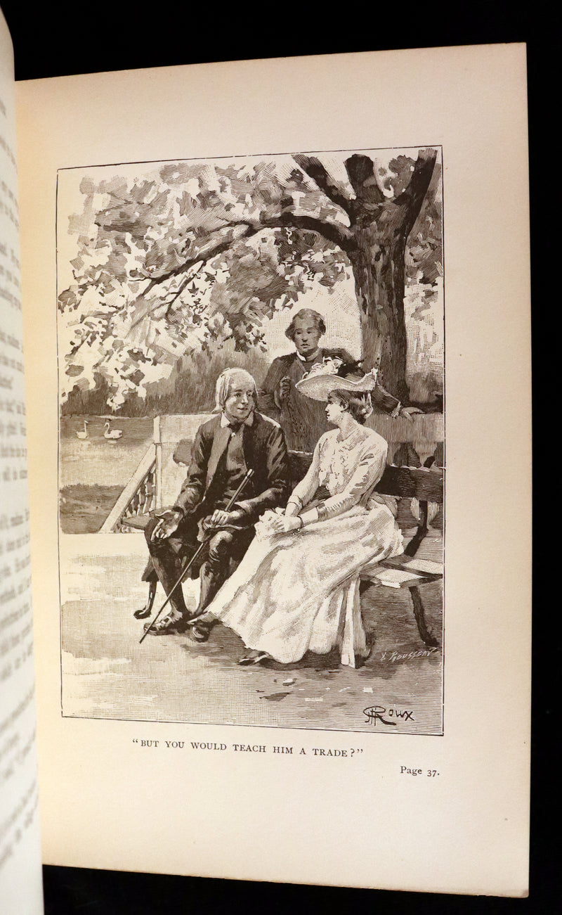 1893 Scarce 1st US Edition - AXEL EBERSEN, The Graduate of Upsala by Jules Verne collaborator, André Laurie.