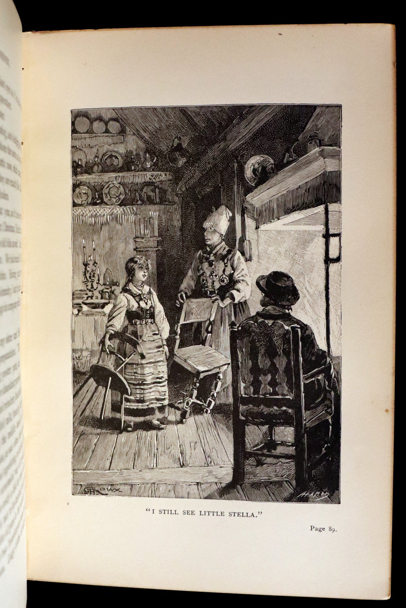 1893 Scarce 1st US Edition - AXEL EBERSEN, The Graduate of Upsala by Jules Verne collaborator, André Laurie.
