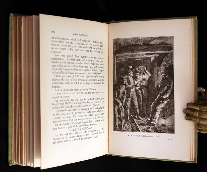 1893 Scarce 1st US Edition - AXEL EBERSEN, The Graduate of Upsala by Jules Verne collaborator, André Laurie.