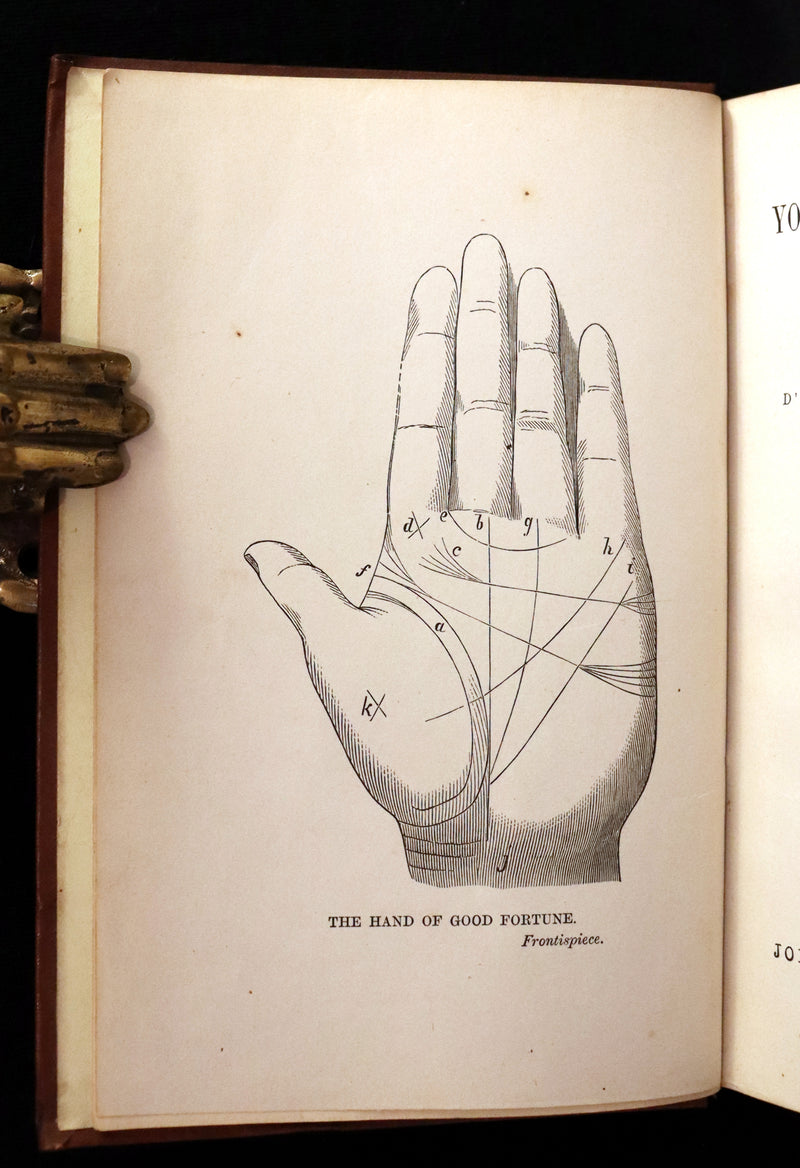 1890 Scarce Book - Your Luck's in your Hand, PALMISTRY with some account of the Gipsies
