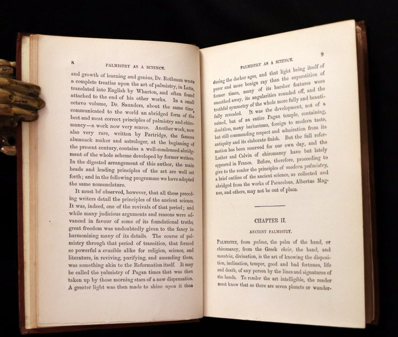 1890 Scarce Book - Your Luck's in your Hand, PALMISTRY with some account of the Gipsies