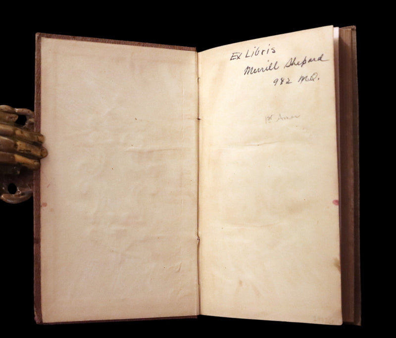 1854 Scarce First US Edition - The Castle of Otranto, a Gothic Story Set in a haunted castle by Horace Walpole.